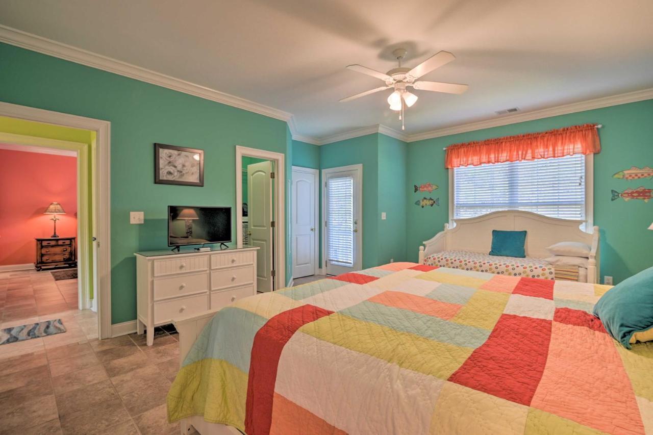 Charming Bermuda Bay Hideaway With Game Room! Myrtle Beach Eksteriør billede